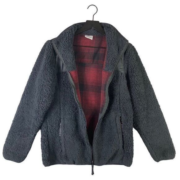 Columbia Interpass Full Zip Fleece Womens Size Medium Black‎ Jacket Outdoor - Picture 1 of 10